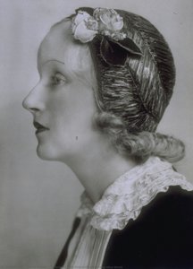 The Actress Maly Delschaft with Hat by Alice Wicht