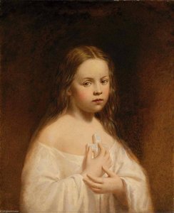 Portrait Of Hiram Powers' Daughter — Majner Kilborn Kelog