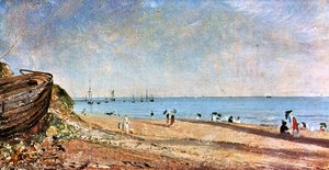Brighton Beach — John Constable, Romantic Landscape
