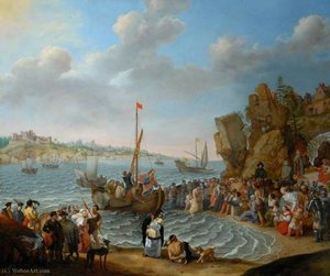 Christ Preaching from a Ship on the Sea of Galilee