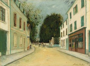 The Sannois Street — Maurice Utrillo