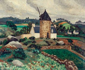 Breton Landscape — Cedric Lockwood Morris