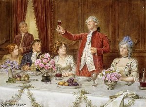 The King — George Goodwin Kilburne