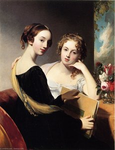 Portrait Of Misses Mary And Emily Mceuen — Thomas Sully