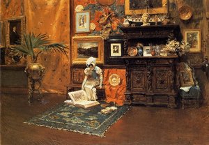 In The Studio 1 — William Merritt Chase
