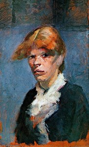Carmen La Rousse Sun — Henri De Toulouse-lautrec