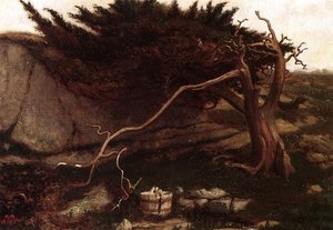 The Lonely Spring — Elihu Vedder