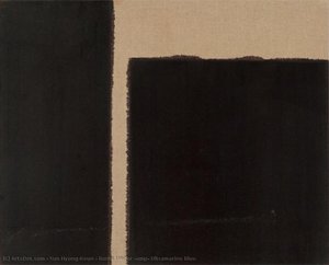 Burnt Umber & Ultramarine Blue — Yun Hyong–keun
