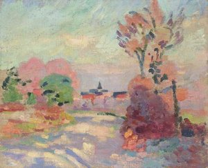 Matin D'automne À La Campagne — Ferdinand Guillaumin