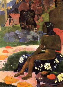 Viaraumati Tei Oa (also Known As Her Name Is Viaraumati) — Eugène Henri Paul Gauguin, Post-impressionism