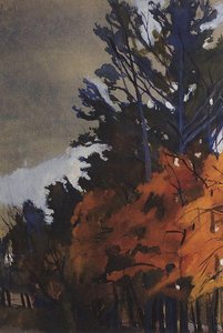 Autumn Landscape — Zinaida Serebriakova