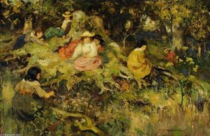A Children's Picnic — William Stewart Macgeorge