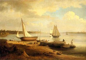 View On The Delaware 1 — Thomas Birch