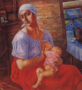 Mother — Kuzma Petrov-vodkin