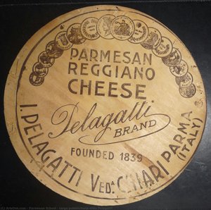 Targa Pubblicitaria Ditta Pelagatti — Parmesan School