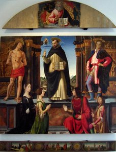 Altarpiece Of St. Vincent Ferrer — Domenico Ghirlandaio