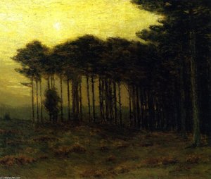The Strip Of Pines — Charles Warren Eaton, Tonalist