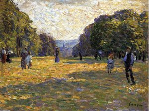Le Parc Monceau — Henri Lebasque