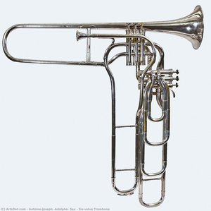 Six-valve Trombone — Adolphe Sax, Contemporary Realism