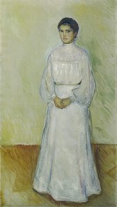 Portrait Of Ellen Warburg — Edvard Munch, Expressionism