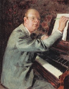 Portrait of Sergei Prokofiev