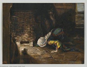 The Lost Drachma — Jacques Joseph Tissot, Realism
