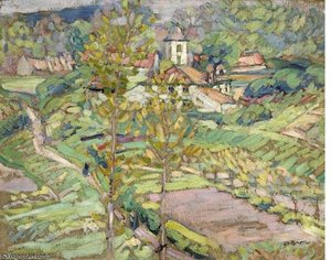 Spring, Rue Engeland — Joseph M Raphael