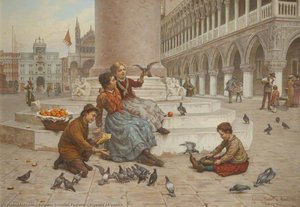 Pigeons Of Venice — Antonio Ermolao Paoletti