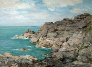 Rocky Coastline — William Stewart Macgeorge