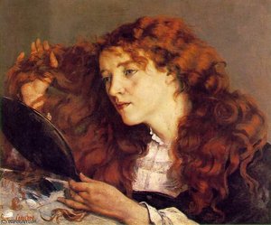 Portrait Of Jo, The Beautiful Irish Girl 54x65 Nm St — Gustave Courbet