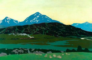 Ben More From Killin Junction (london, Midland And Scottish Railway Poster Artwork) — Norman Wilkinson