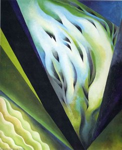Blue And Green Music — Georgia O'keeffe