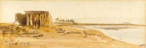 Maharraga, Upper Egypt — Edward Lear
