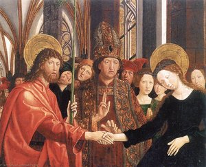 The Engagement Of Virgin — Michael Pacher