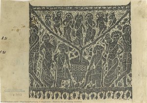 Matrix For Printing Textiles — Mariano Fortuny Y Madrazo, Art Nouveau