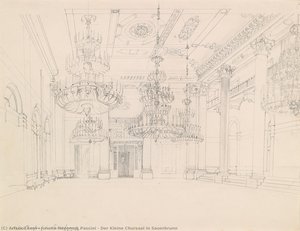 Der Kleine Chursaal In Sauerbrunn — Johann Nepomuk Passini