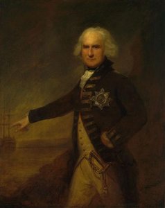 Admiral Alexander Hood , 1st Viscount Bridport — Lemuel Francis Abbott