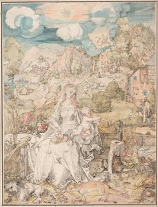 Mary Among A Multitude Of Animals, C. 1503 — Albrecht Dürer