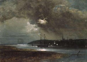 Vue D'altona — Peder Balke, Romanticism