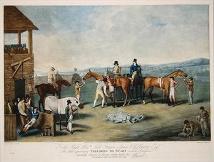 A Pair - Preparing To Start, London January 20th — Jacques Laurent Agasse