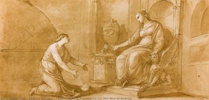 Psyche Asking Proserpine For Her Box Of Beauty — Andrea Appiani, Neoclassicism
