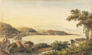 Vista Do Rio De Janeiro Tomada Do Outeiro Da Glória — Willem Roelofs