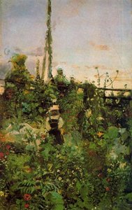 In The Garden — Ignacio Pinazo Camarlench