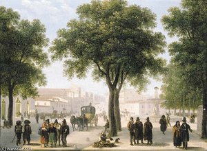 A View Of Calle Atocha, Madrid