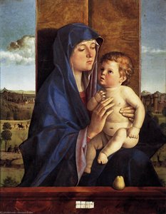 La Madonna Y El Niño — Giovanni Bellini, Renacimiento