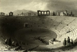 The Amphitheatre — William Henry Bartlett