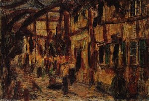 Gasse In Soest — Christian Rohlfs