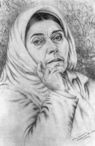 Self-portrait — Kateryna Vasylivna Bilokur