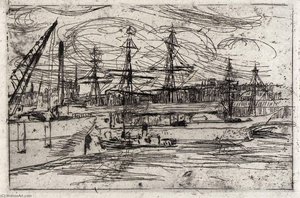 Liverpool Docks — Julian Alden Weir
