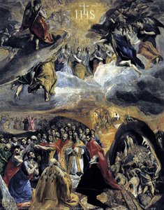 The Adoration Of The Name Of Jesus — El Greco, Mannerist Style
